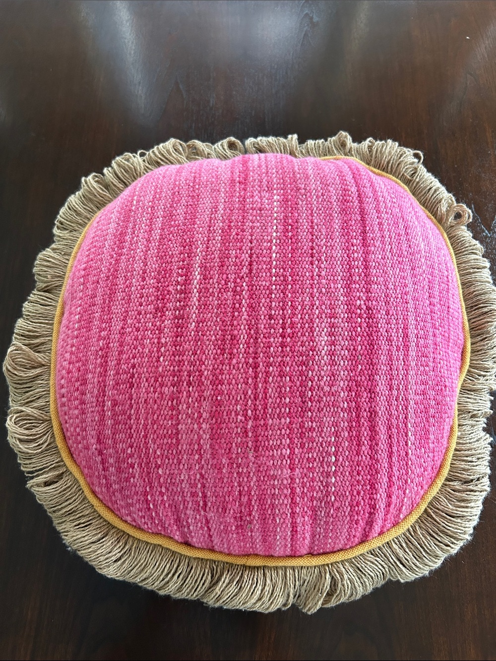 Anthropologie Mae pillow boho round